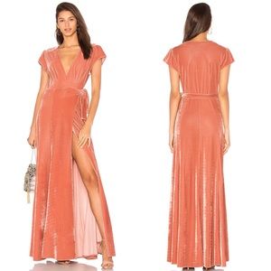 Tularosa Sid Wrap Dress in Wild Rose